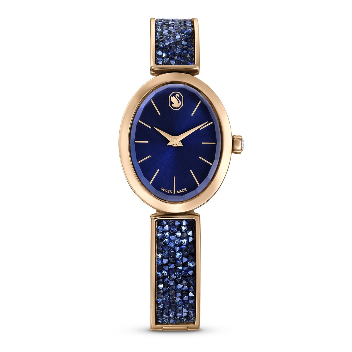 Montre femme Swarovski New Cry Rock bleue