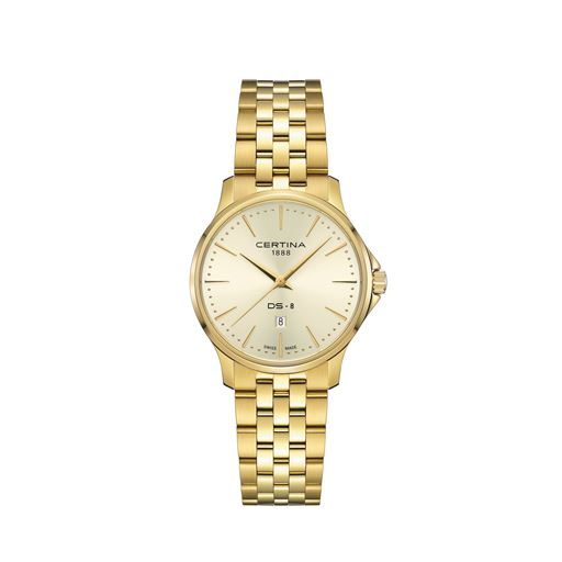 Certina DS-9 C045.010.33.361.00 Dameur, Gold, 31 mm