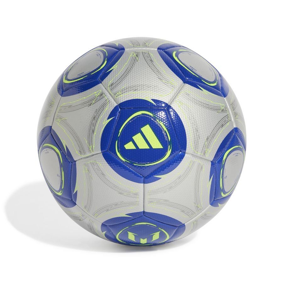 adidas Ballon Messi League La Vida Rapida - Argenté/Bleu/Jaune