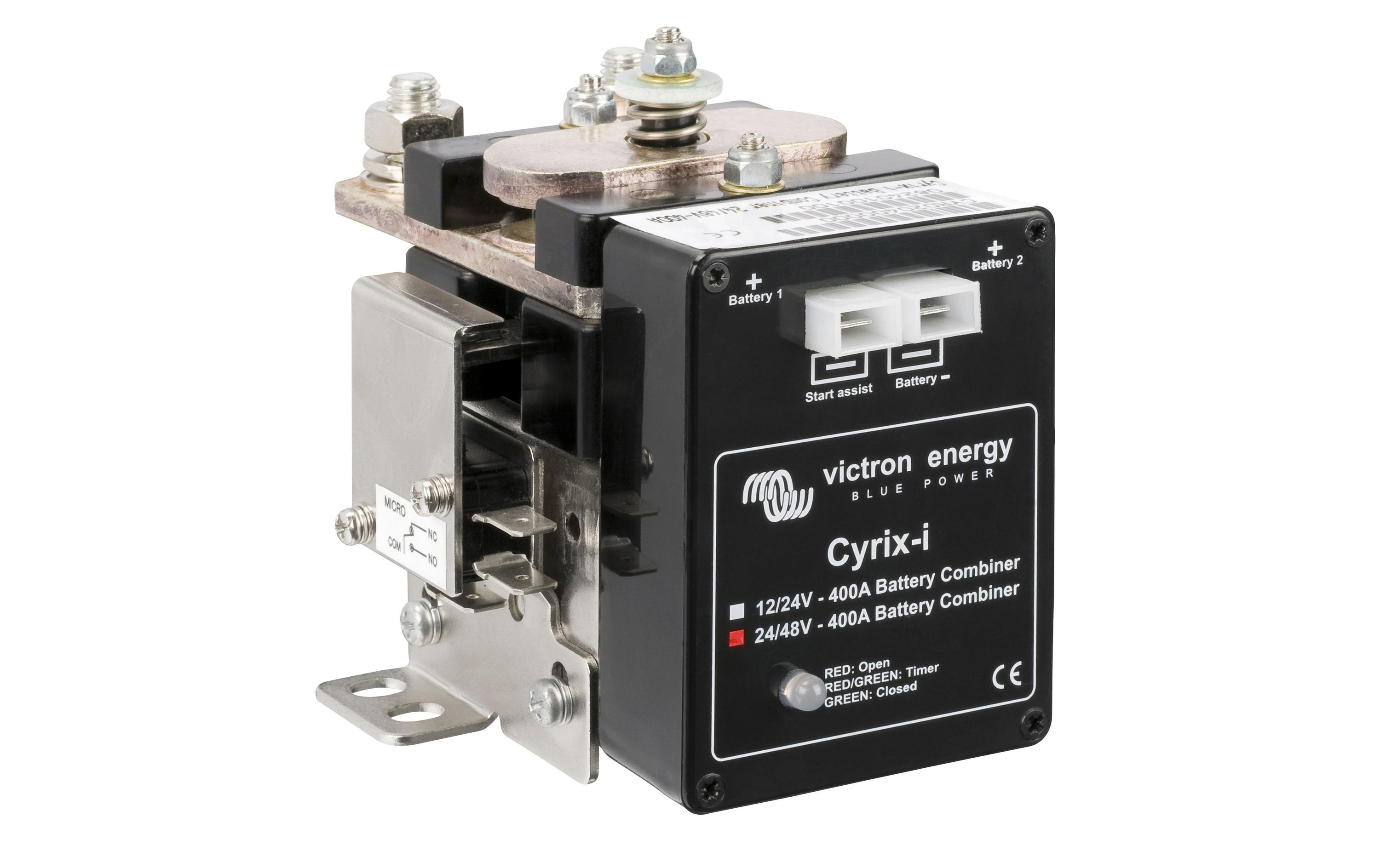 Energy Cyrix-ct 12/24 V-400A Trennrelais<br>Verbindungstrennrelais