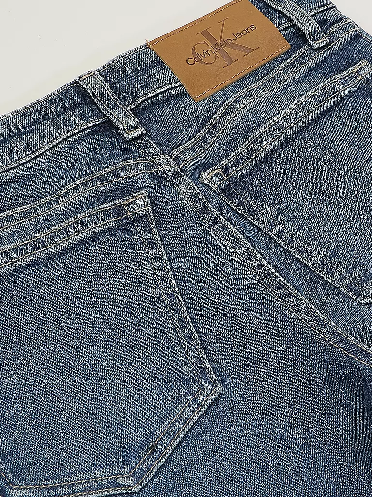 CALVIN KLEIN JEANS Mädchen Jeans Wide Leg Fit  blau