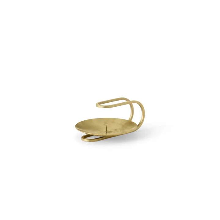 Audo - Clip Kerzenhalter, H 5 cm, Messing