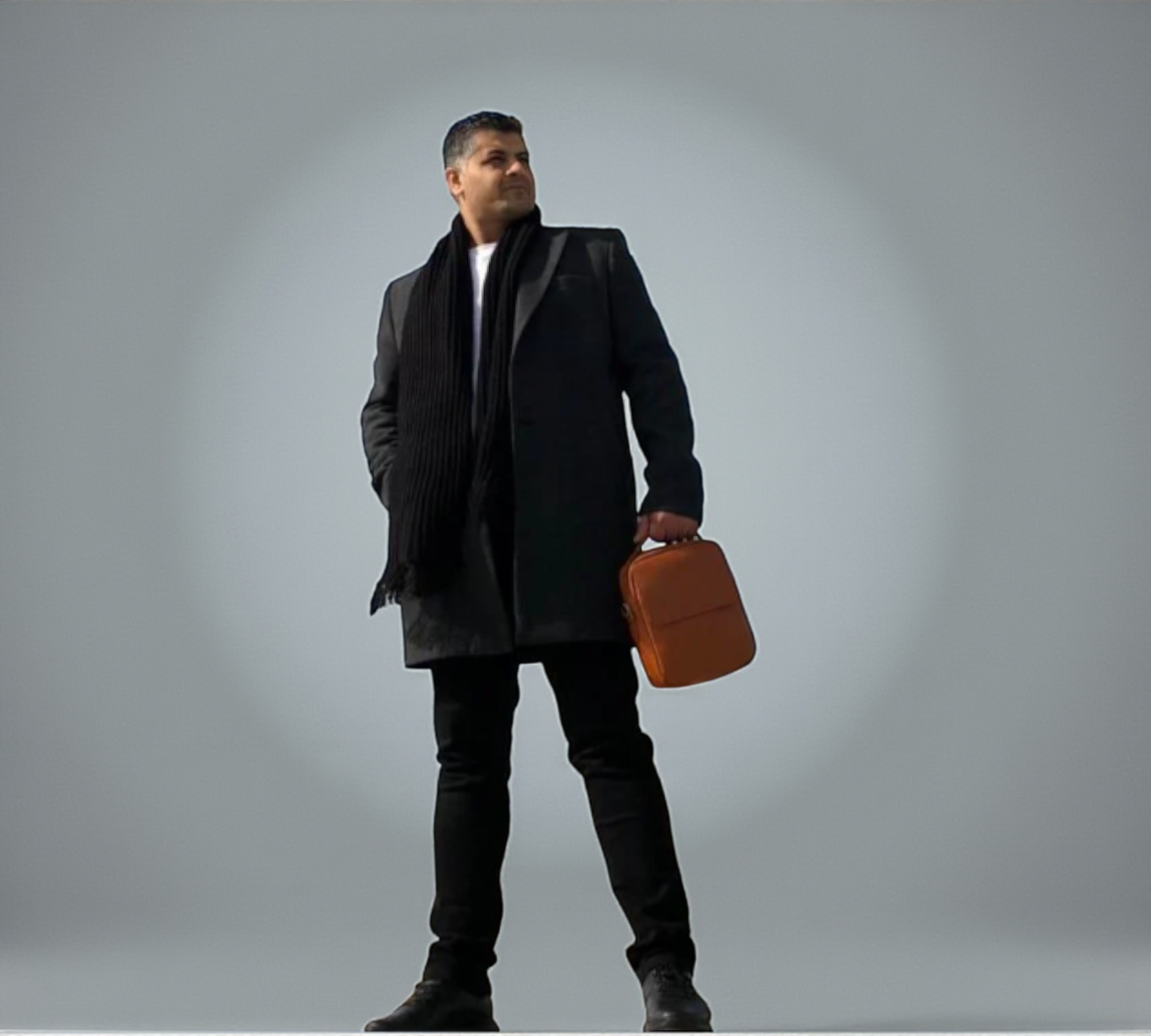 Nero – unisex leren crossbody