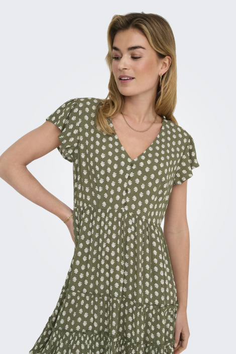 Only groene dames jurk