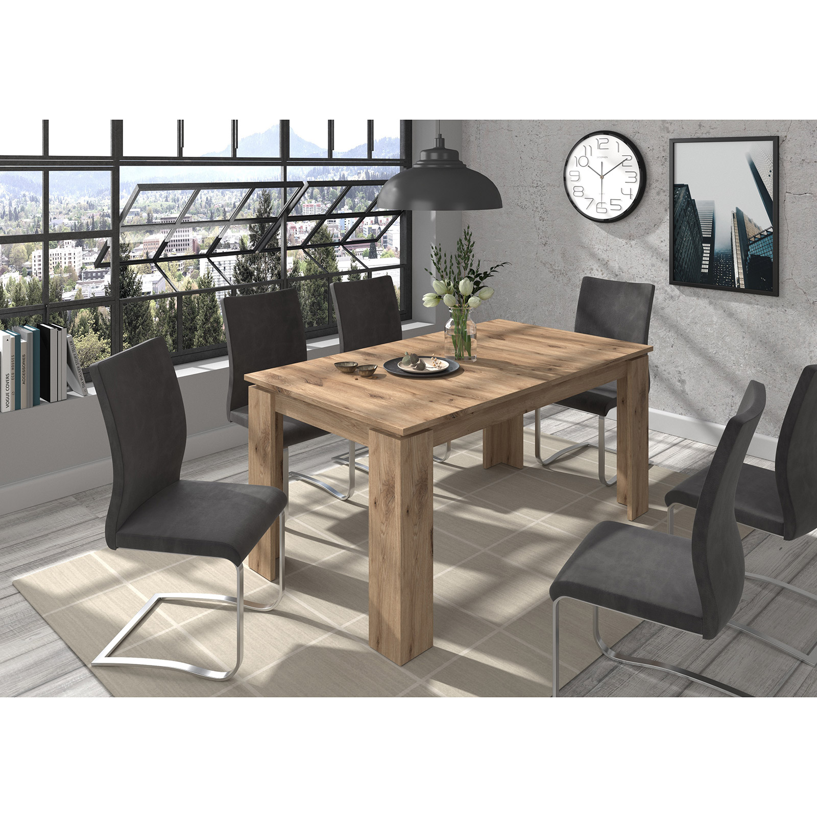 Esstisch PARMA - Viking Oak - ausziehbar