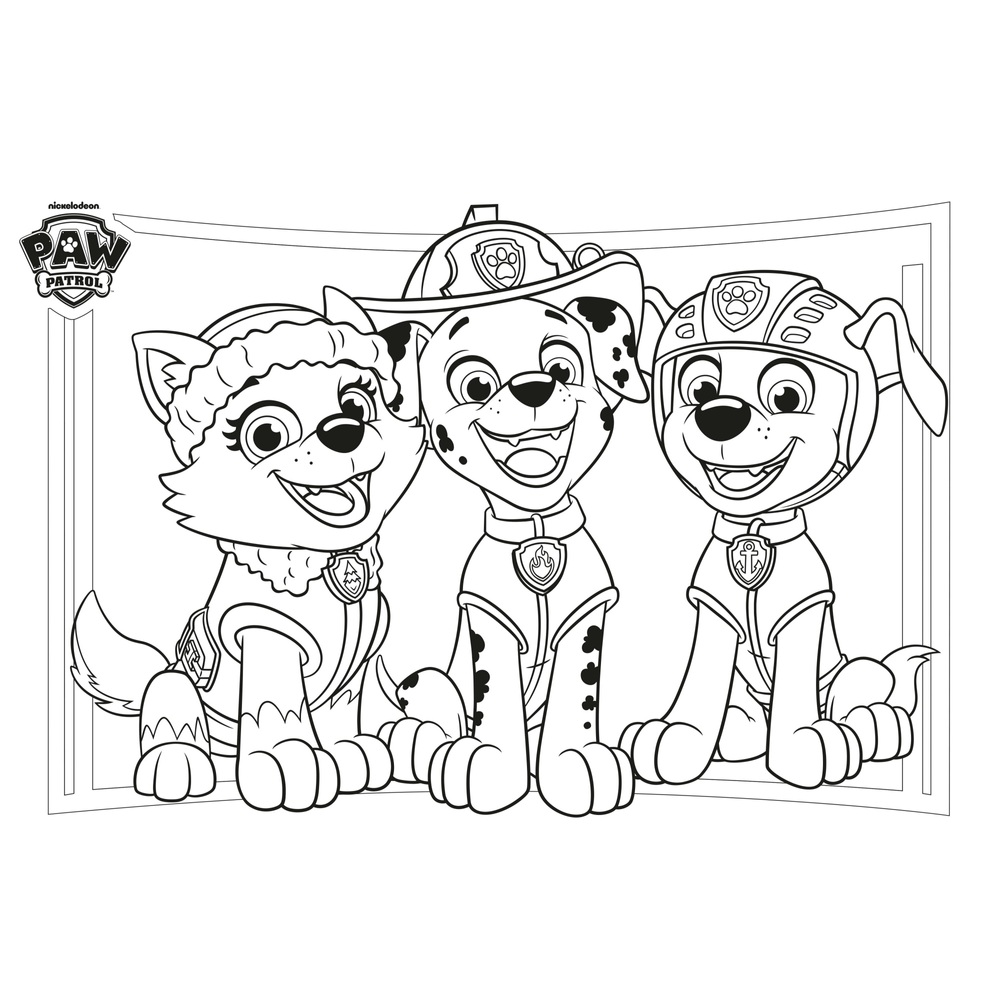 PAW Patrol Riesen-Aktivitäts- und Malblock