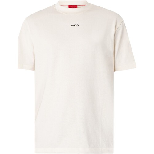 BOSS - Camiseta Dapolino Blanco