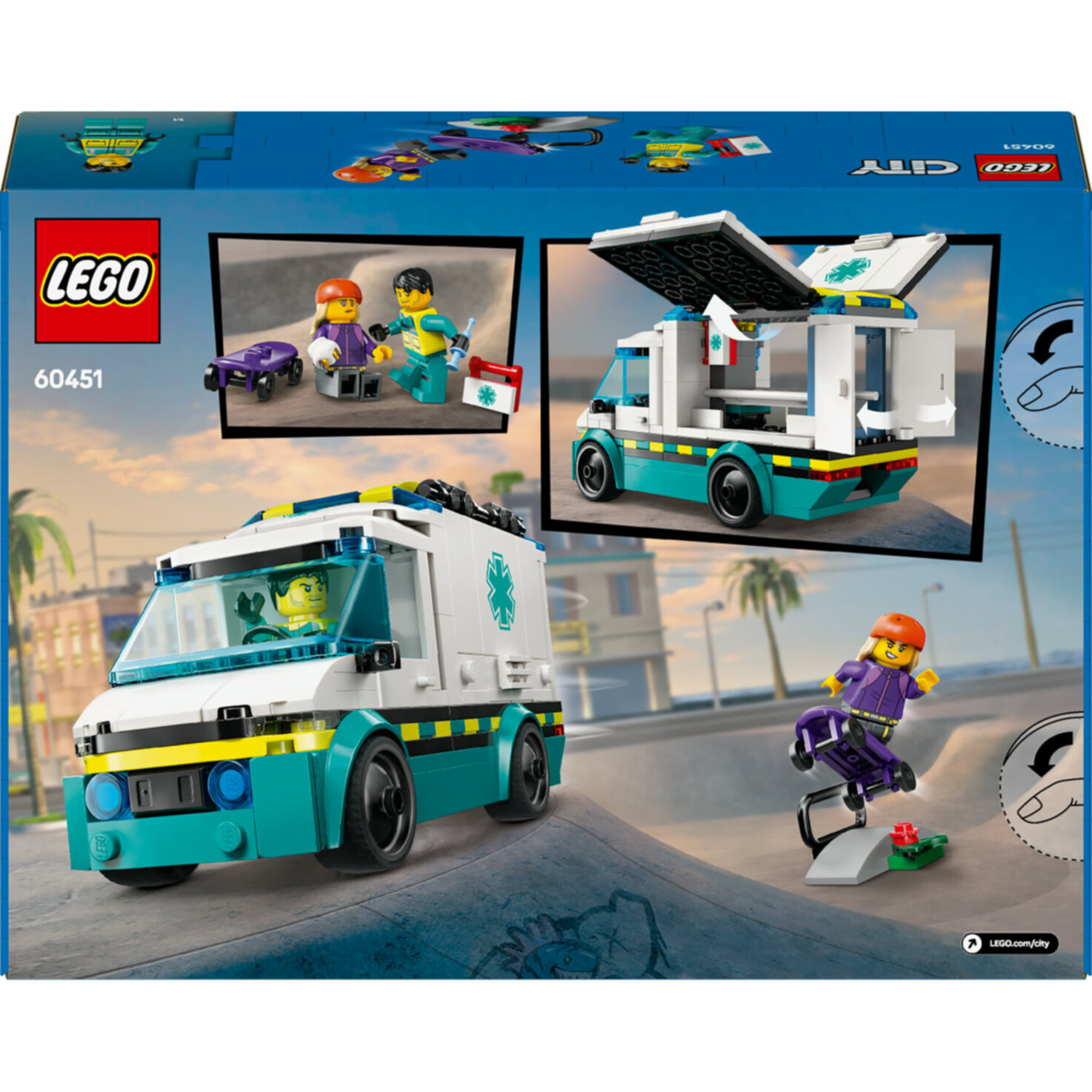 LEGO® City 60451 Rettungswagen ab 5 Jahren