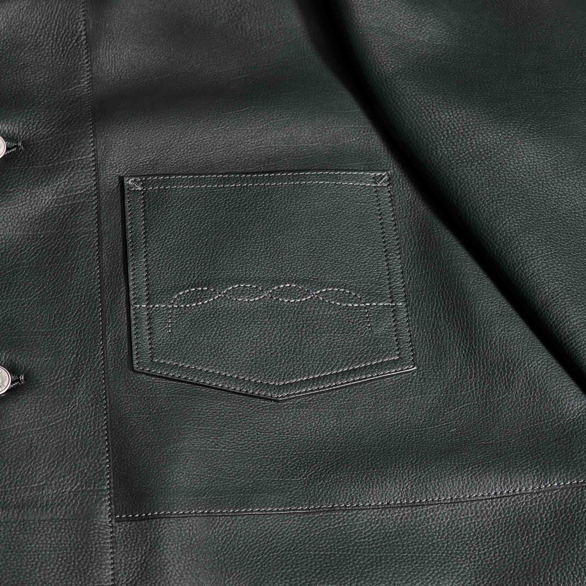 Veste De Travail En Cuir