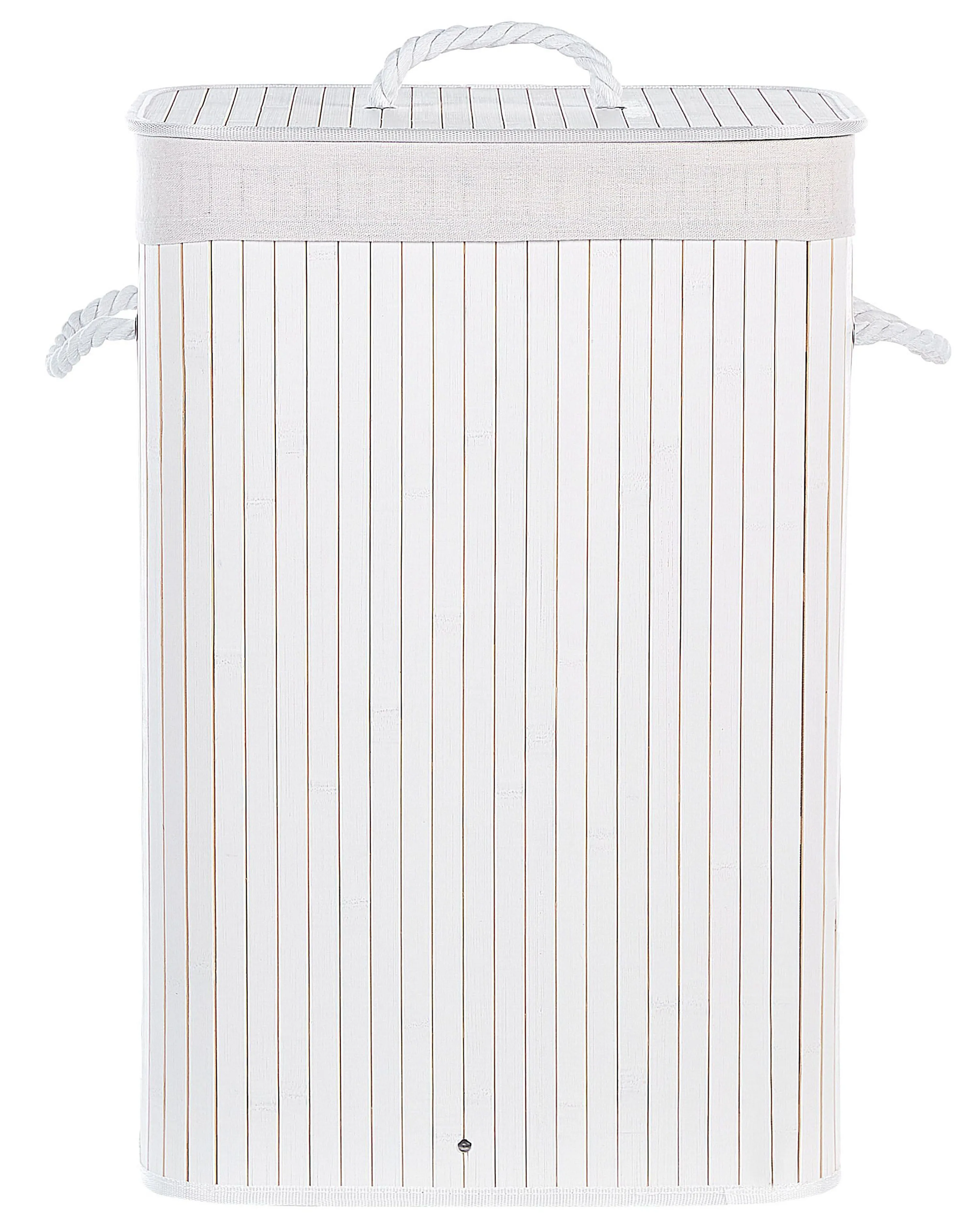 Mand KOMARI Bamboehout Wit 72 L