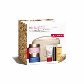 Coffret Multi-Active Jour et Nuit, Baume Beauté Eclair, Huile Très Démaquillante, Mascara 4D