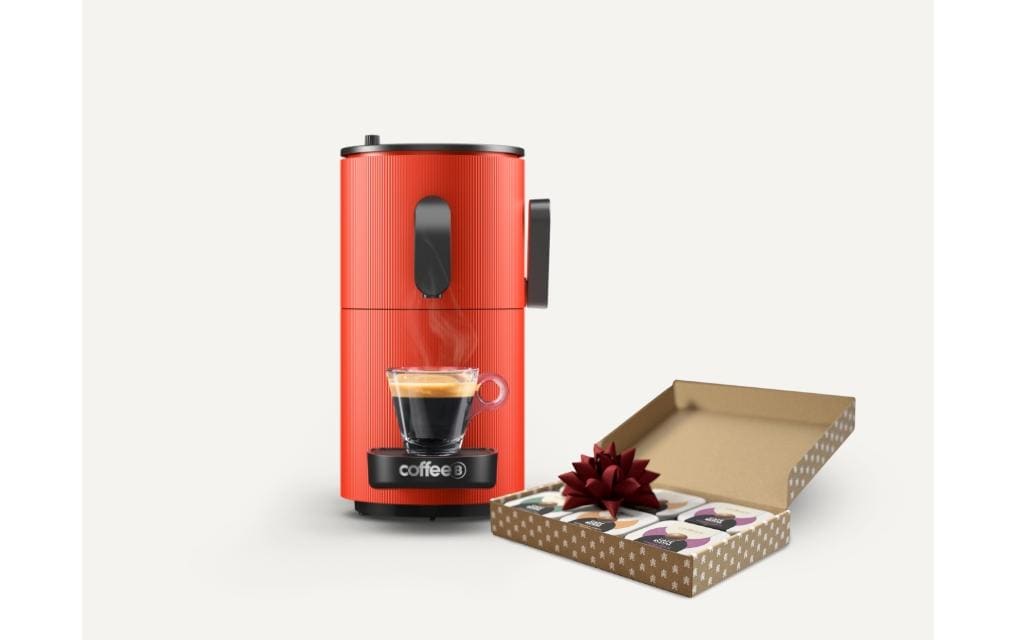 Portionskaffeemaschine Horizon Rot<br>Kaffeemaschine