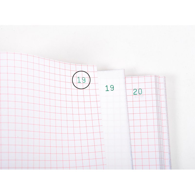 Manifold facture Exacompta autocopiant 10,5 x 13,5 cm 50 pages double exemplaires