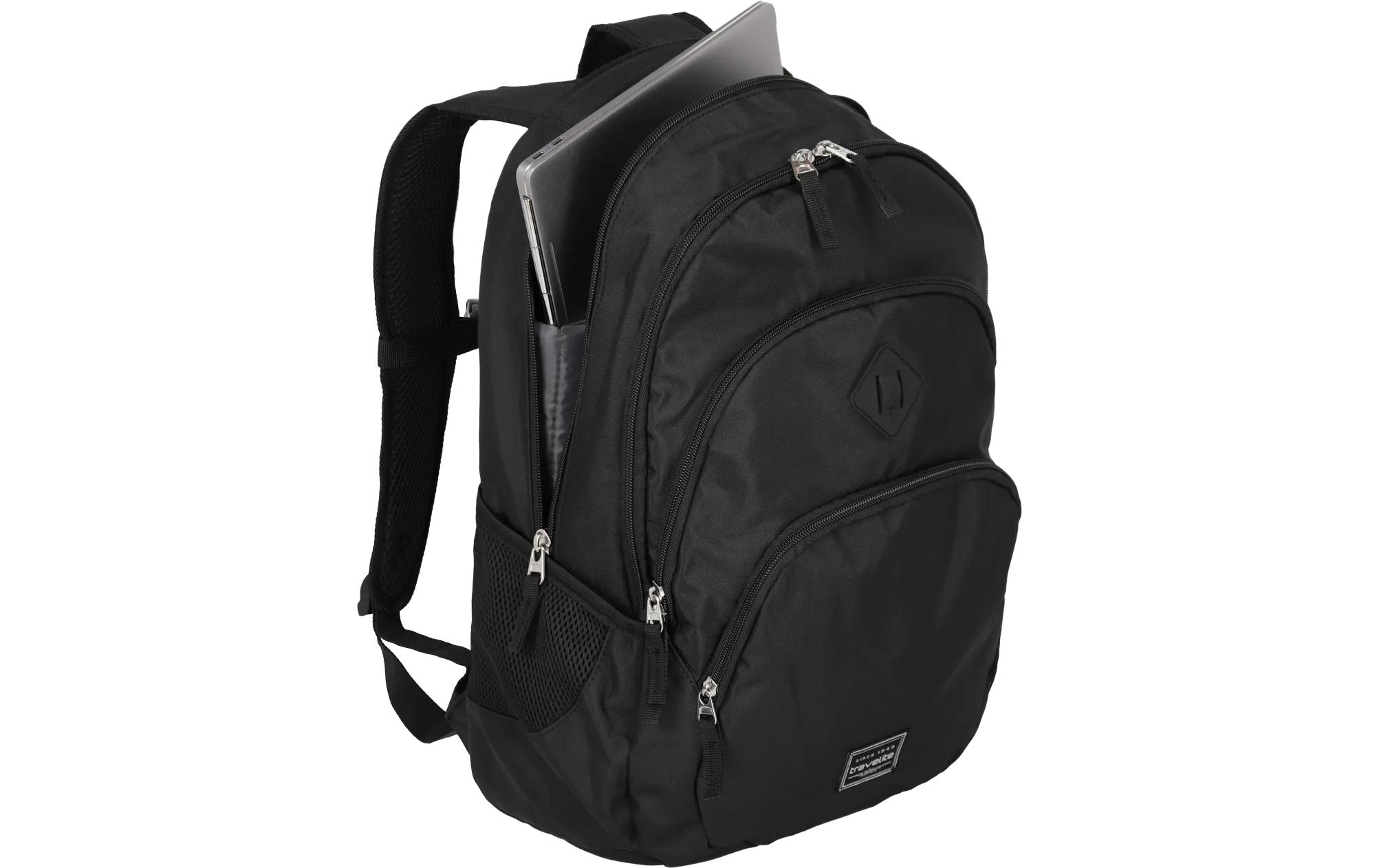 Rucksack Basics Melange 22 l, SchwarzRucksack mit Laptopfach