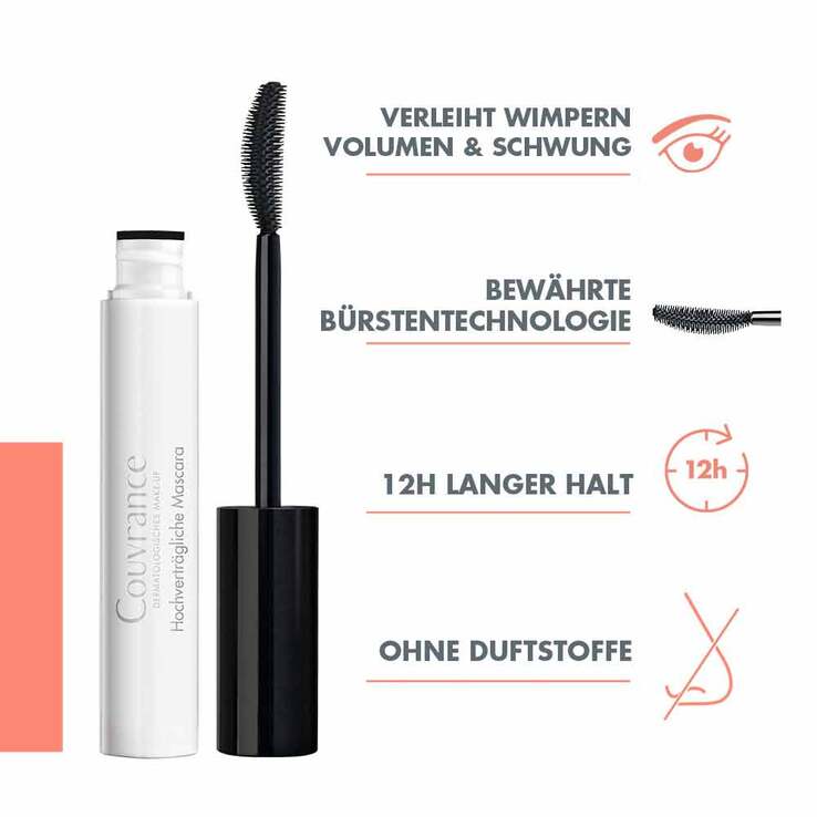 Avene Couvrance Mascara schwarz, 7 ml