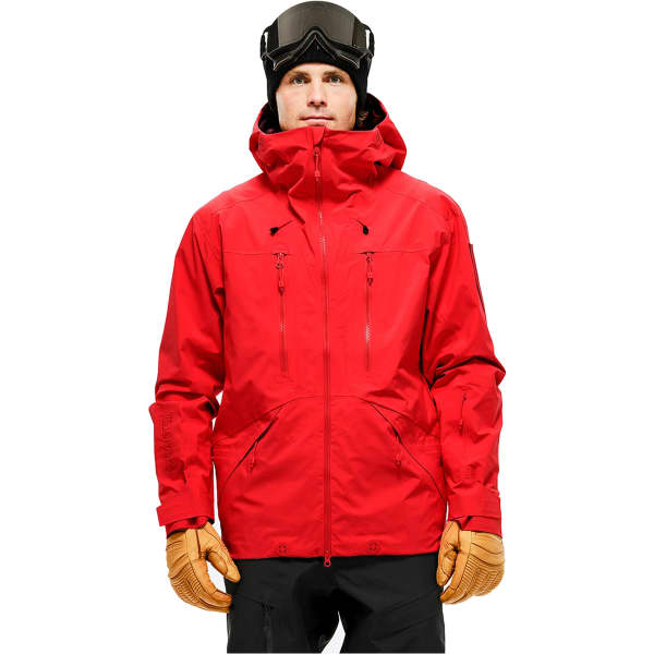 Veste de ski THE MOUNTAIN STUDIO Z-2 HD HIGH RISK RED