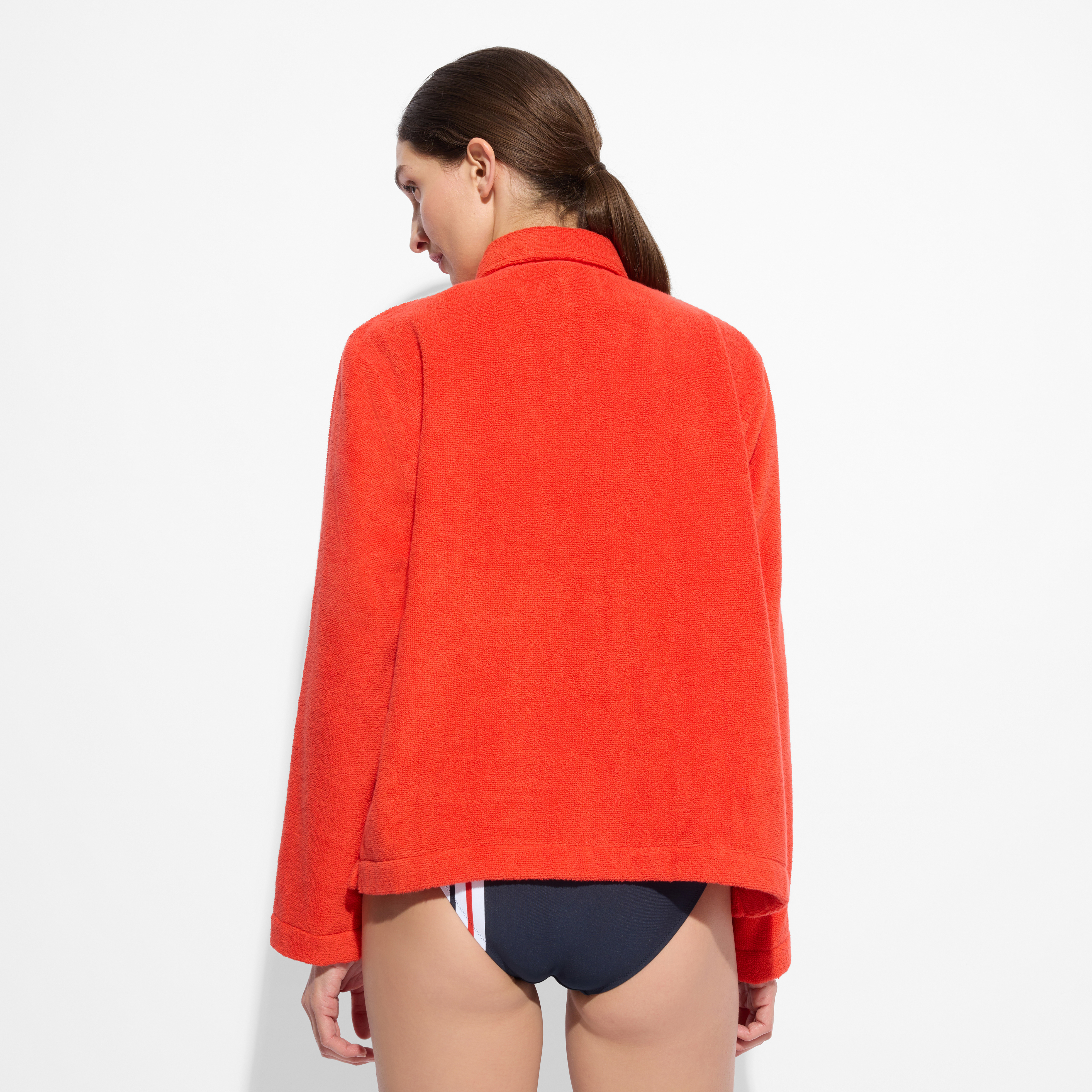 Veste en Éponge Femme Unie - Vilebrequin x Ines de la Fressange