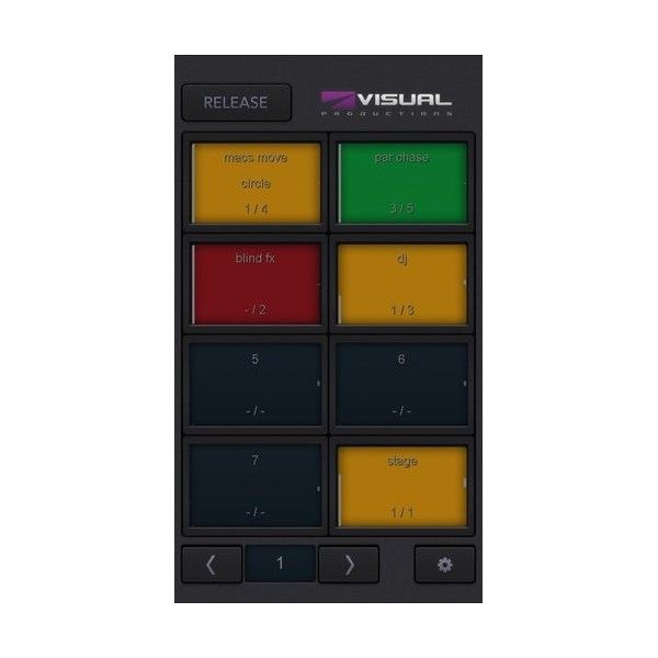 Visual Productions LPU-1 Cuety iPad Control