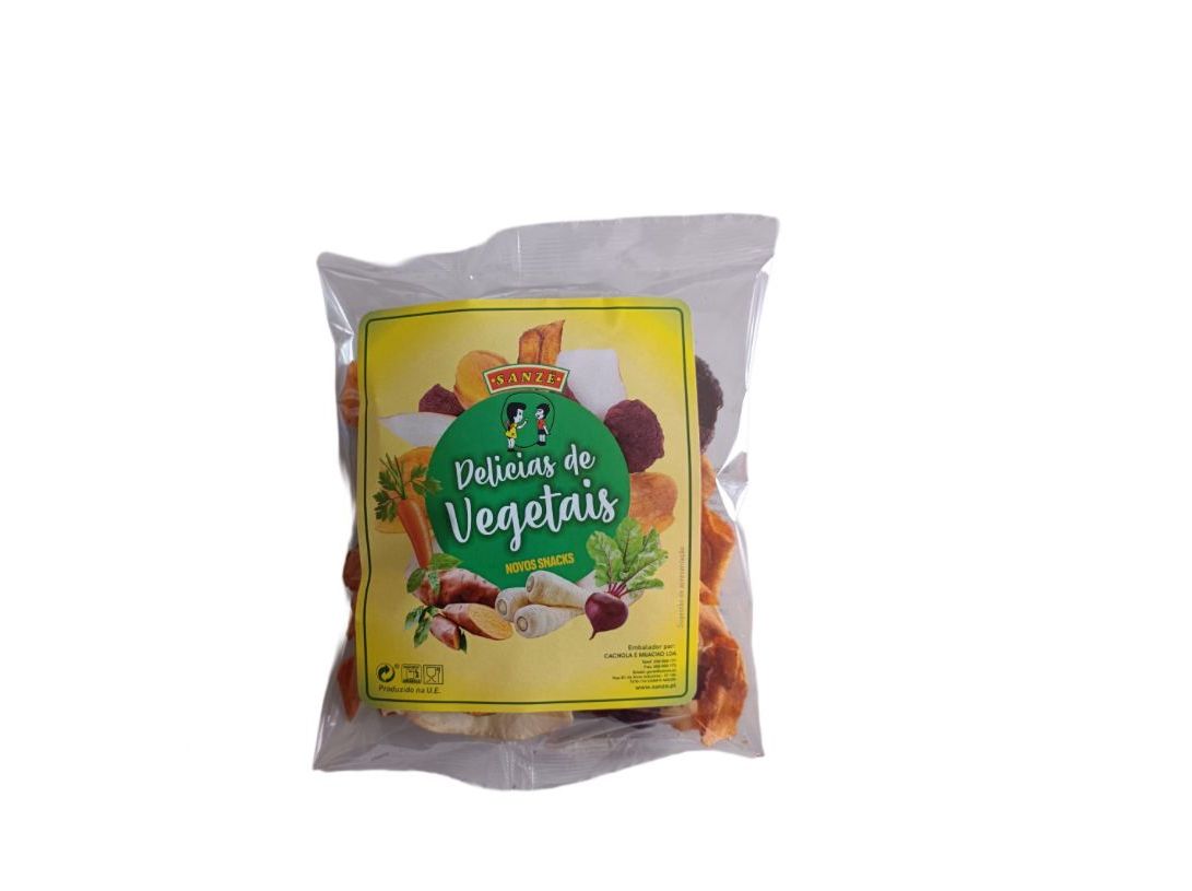 SNACK SANZE DELICIAS DE VEGETAIS 50 G