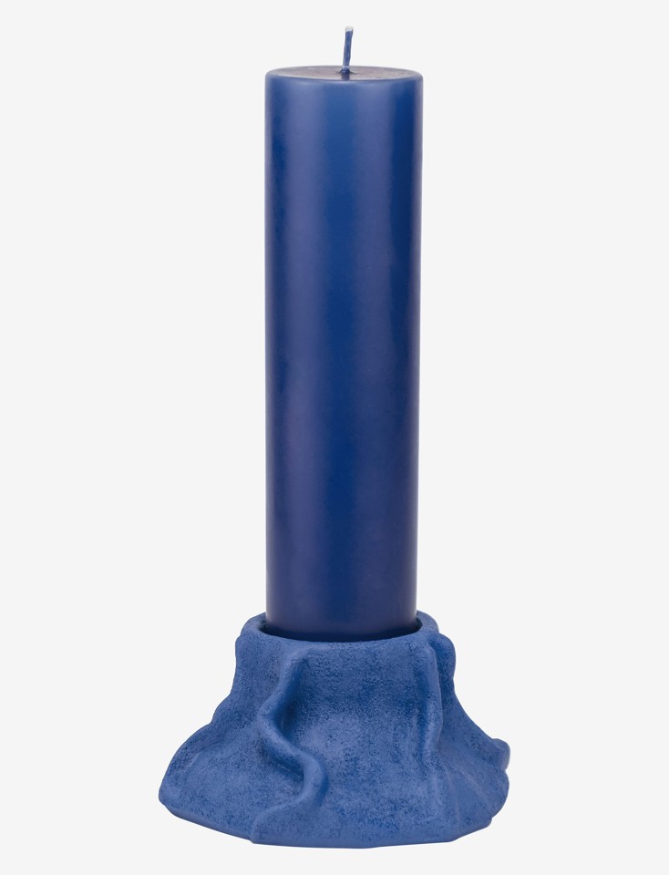 Mette Ditmer - ART PIECE lava lysestage - Kobalt