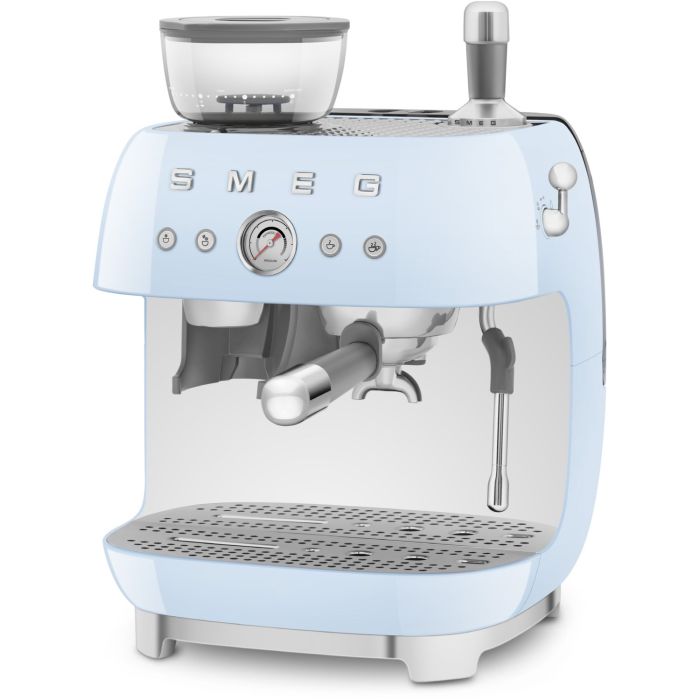 SMEG Espressomaschine 50's Style EGF03PBEU Pastellblau