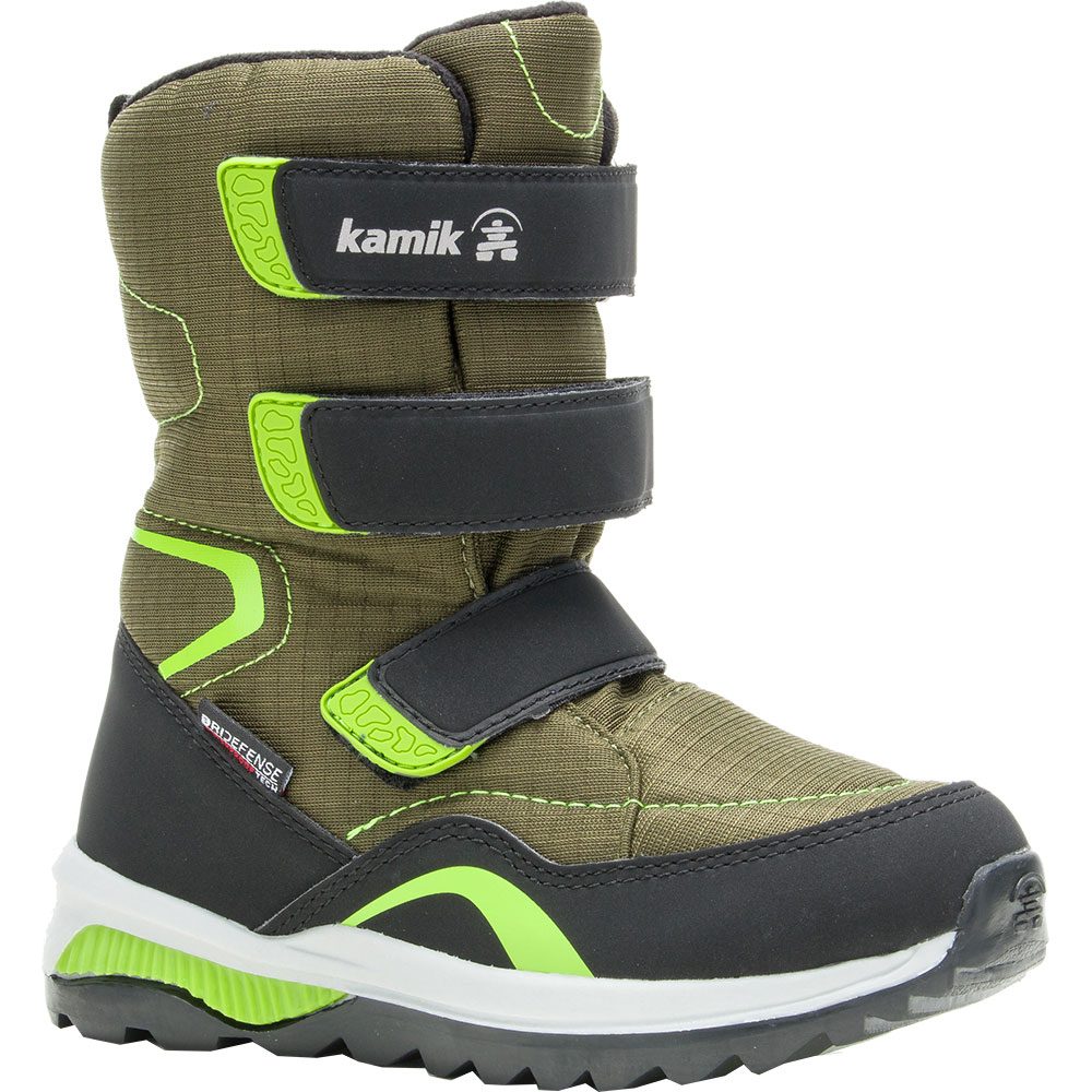 Kamik Chinook Hi Winterschuhe Kinder dark olive fonce