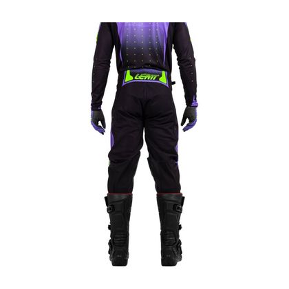 Pantalon cross Leatt 4.5 2025 - Bleu / Noir