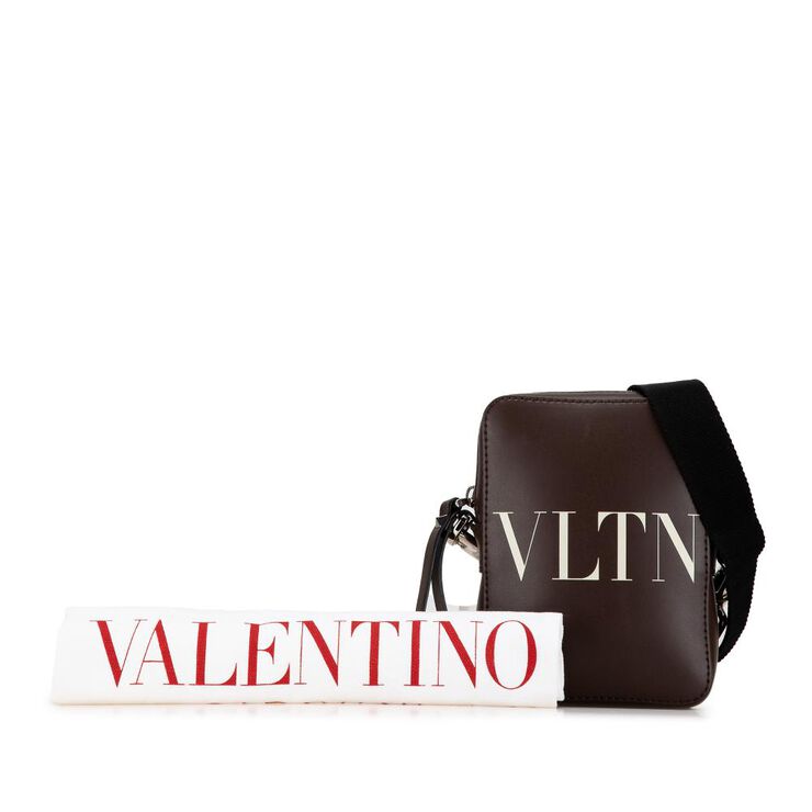 Valentino Vintage Valentino Crossbody Bag Brown