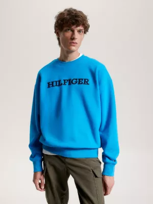 Moletom Hilfiger Monotype com bordado