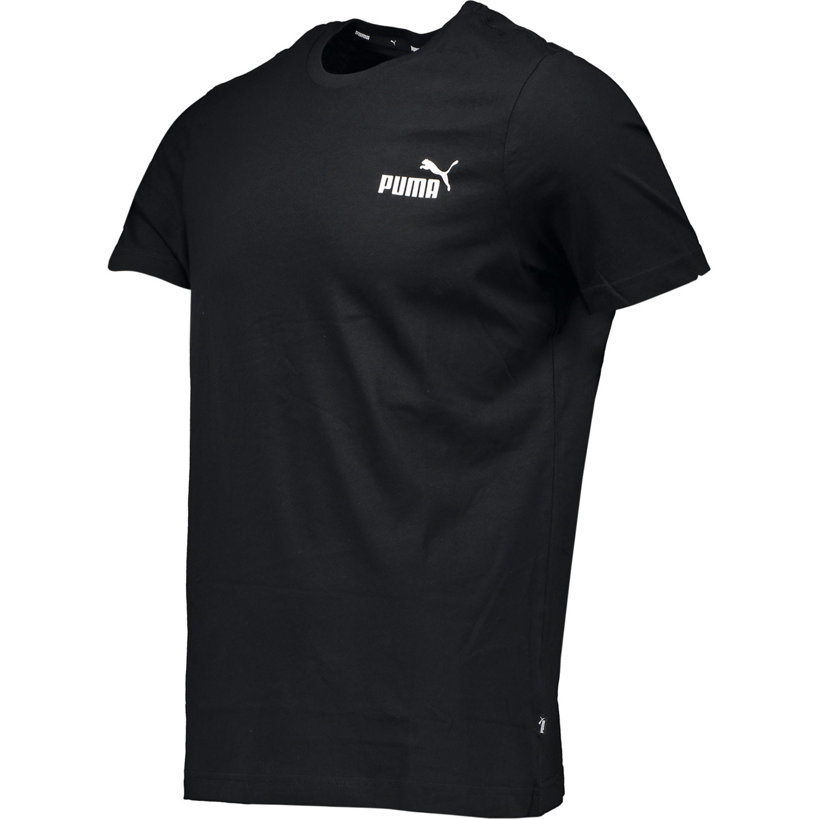 Puma Herren-T-Shirt Ess Small Logo S, schwarz