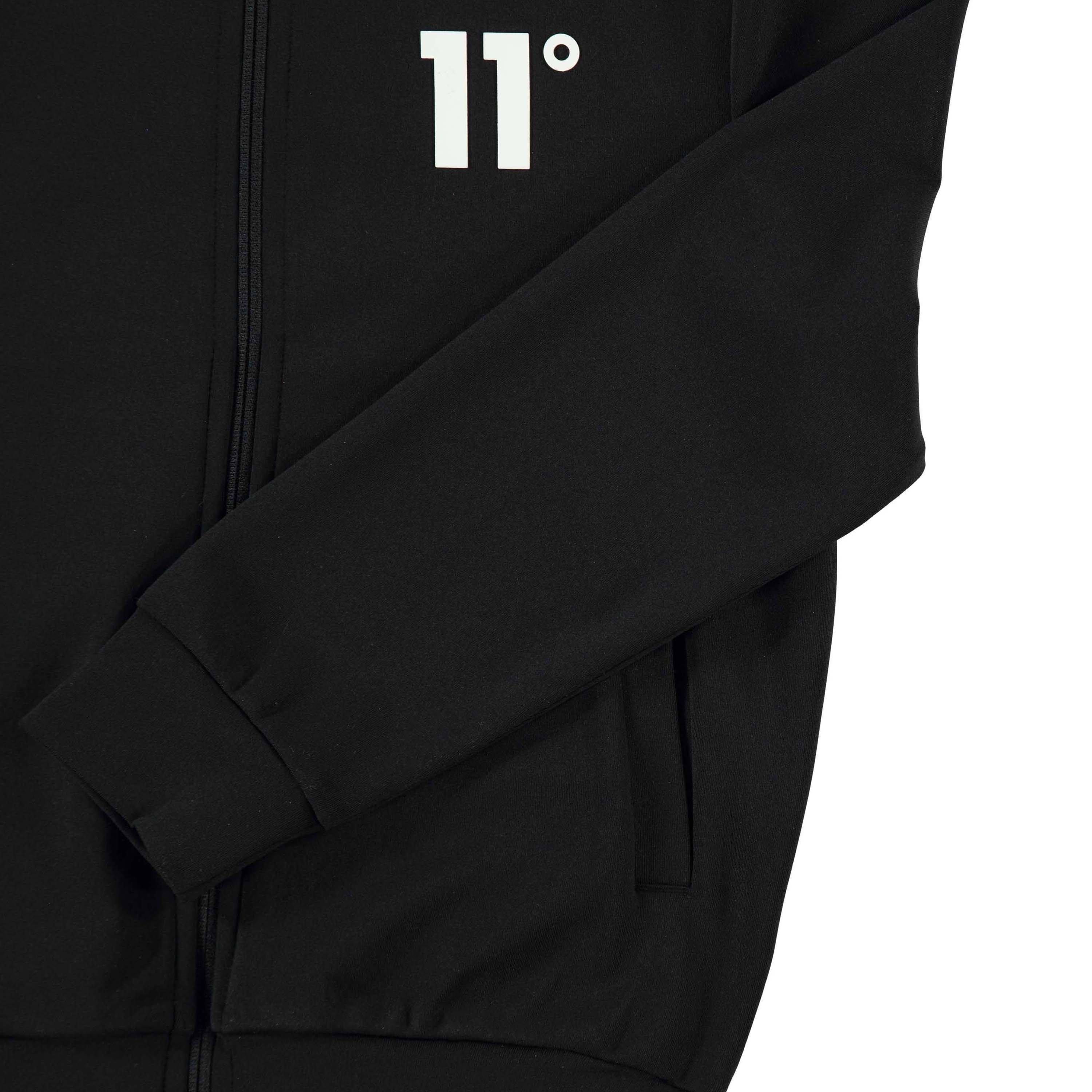 11 Degrees Poly Zip Track Suit