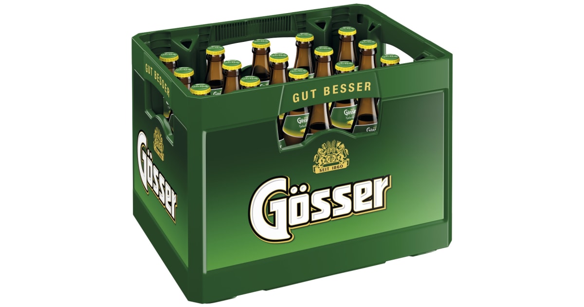 Gösser Naturradler Kiste 20x 0,5 Liter (Mehrweg)