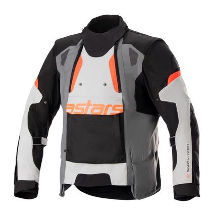 Blouson Alpinestars HALO DRYSTAR - TECH-AIR® COMPATIBLE - Gris / Noir