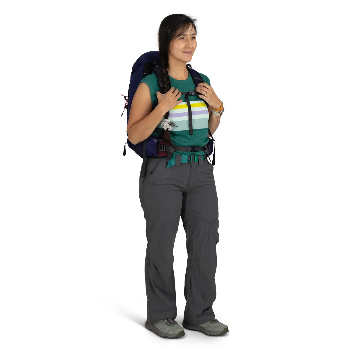 Osprey Tempest 26 Deep Fig/hotspot Pink