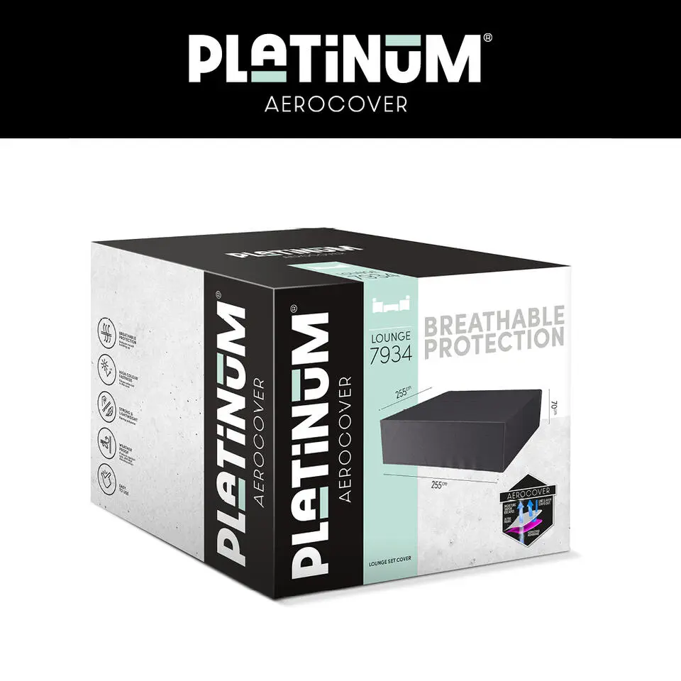 Platinum Aerocover loungesethoes 255x255x70 cm