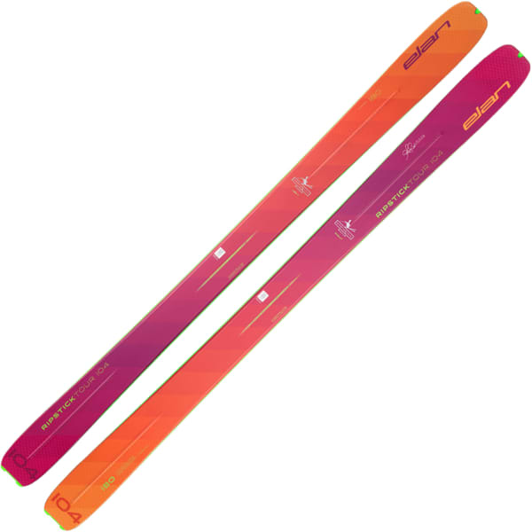 Ski de randonnée ELAN RIPSTICK TOUR 104 PINK/ORANGE