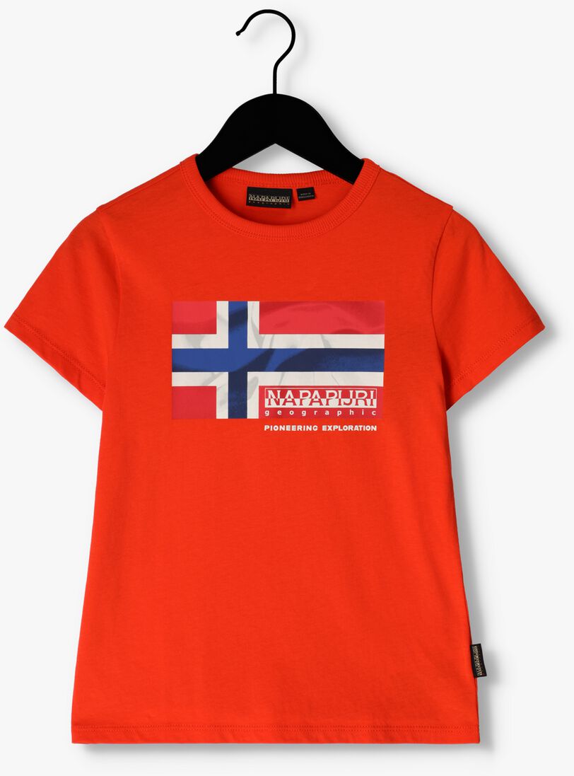 NAPAPIJRI rode napapijri t-shirt k s-zamora