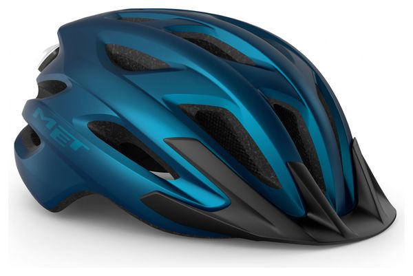 Casque MET Crossover Bleu Metallic Mat
