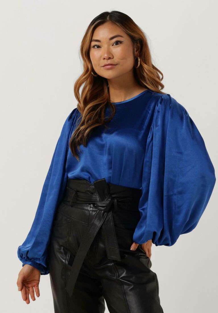LOLLYS LAUNDRY blauwe lollys laundry blouse bergen blouse