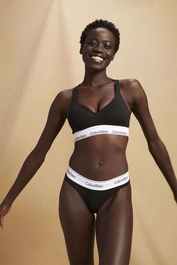 Calvin Klein Calvin Klein thong Sort