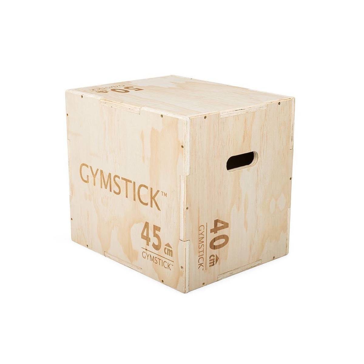 Gymstick WOODEN PLYOBOX 3-in-1 SMALL, Plyo box