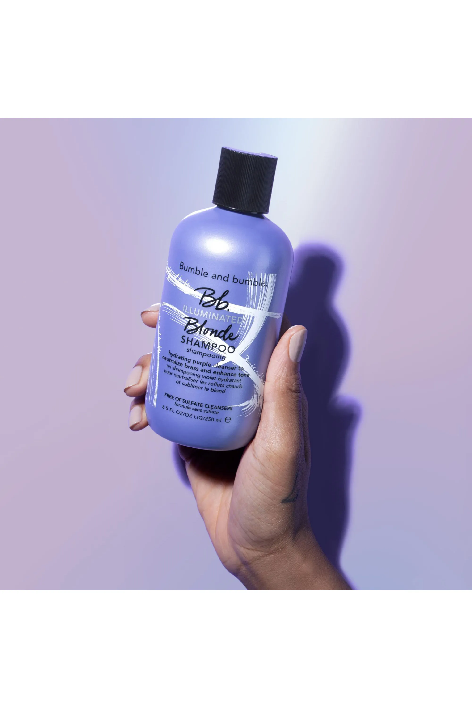 Bumble and bumble. Shampooing violet raviveur de blond Bb.Illuminated Blonde-250 ml