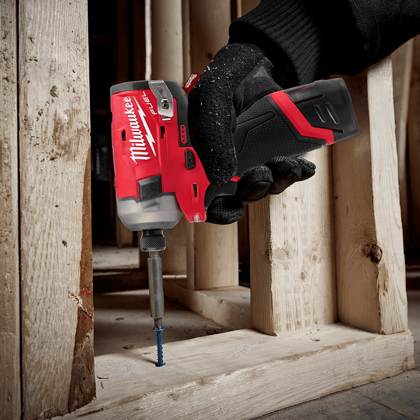 MILWAUKEE 12V FUEL™ Brushless SURGE 1/4" Hex Hydraulic Driver Skin M12FQID-0