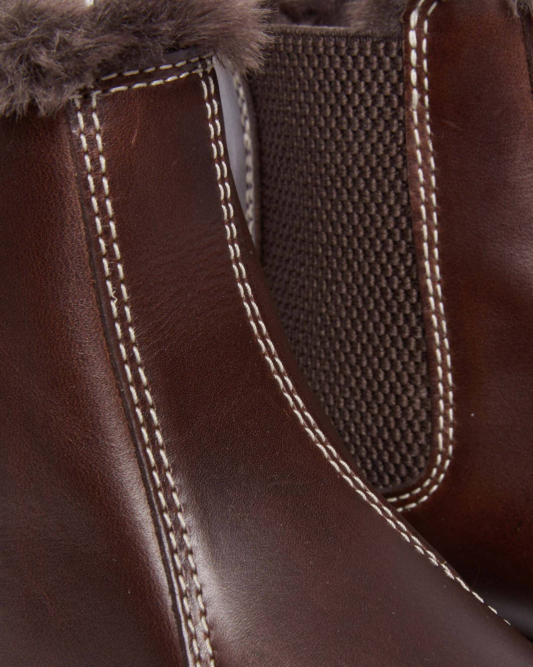 Dr. Martens| Damen Chelsea Boots LEONORE FUR LINED