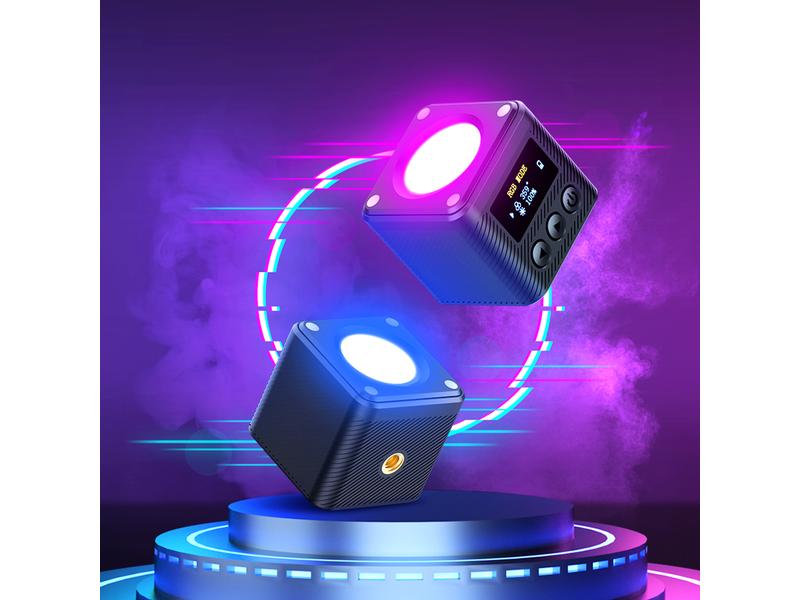 Ulanzi Videoleuchte L2 RGB Magnetischer Lichtwürfel für Content-Creators und Vlogger