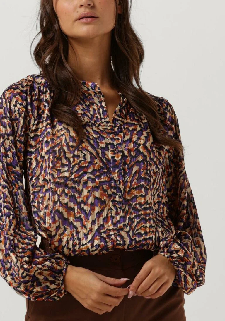 SECOND FEMALE paarse second female blouse aude shirt