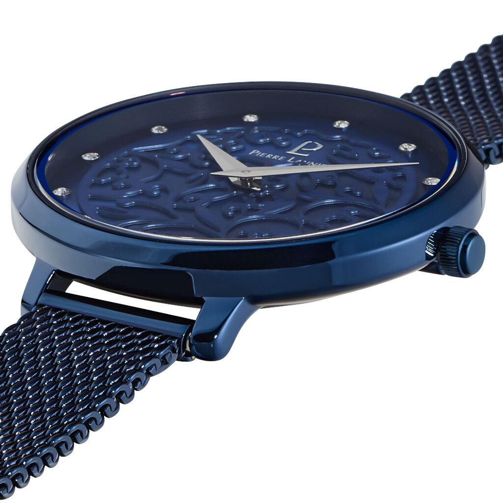 Montre Pierre Lannier Eolia Bleu