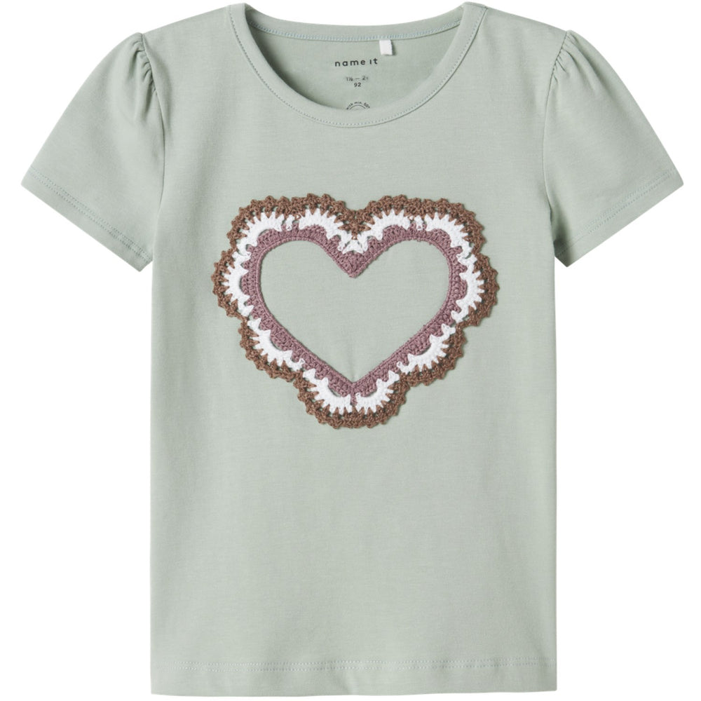 Køb Name It Aqua Gray Jamaria T-Shirt