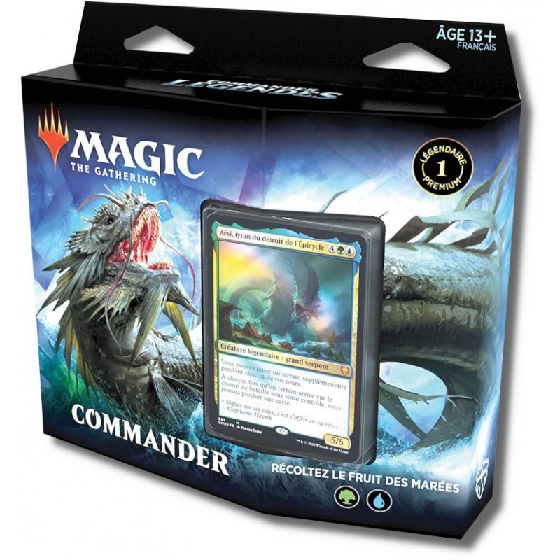 Commander Légendes deck bleu