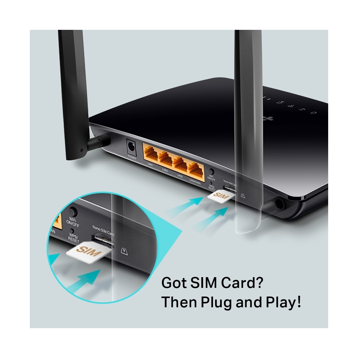 TP-Link MR200 4G LTE WiFi-router
